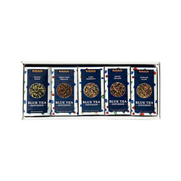 Blue Pentacle Selection of Five Enticing Blue Teas – Nathmulls of ...