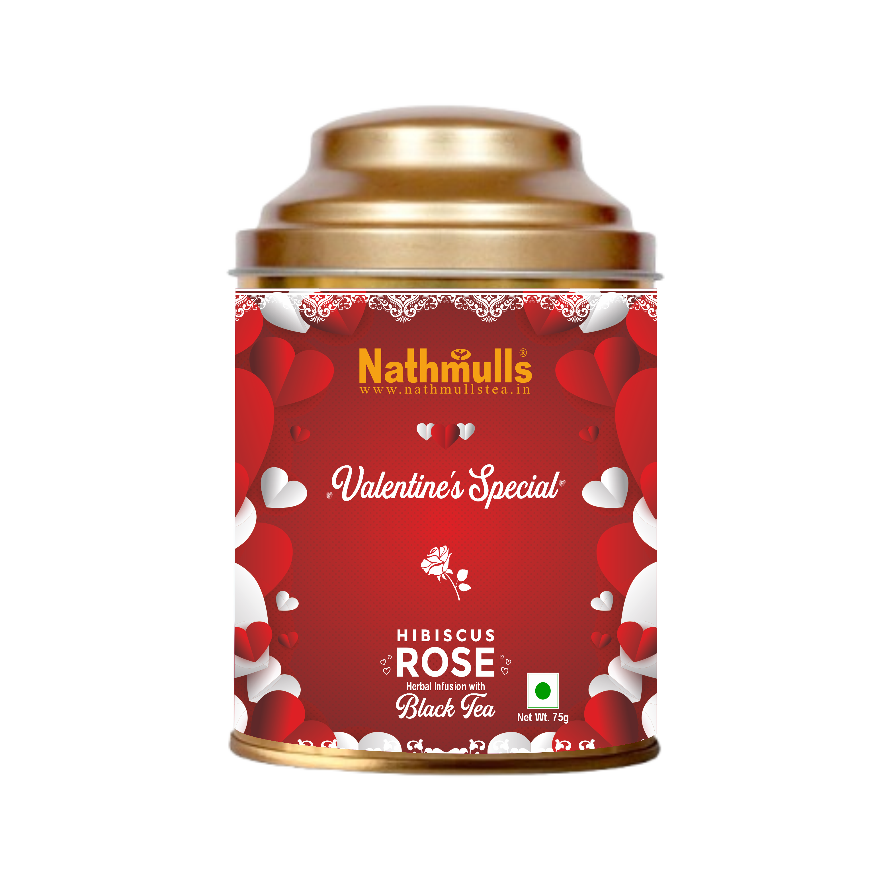 Valentine's Special Hibiscus Rose Black Tea
