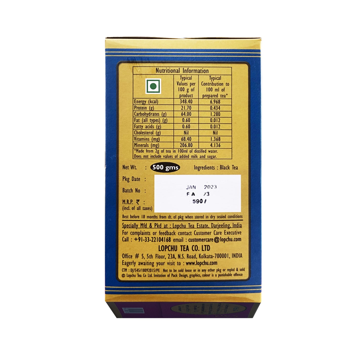 LoPCHU Flowery Orange Pekoe Darjeeling Tea