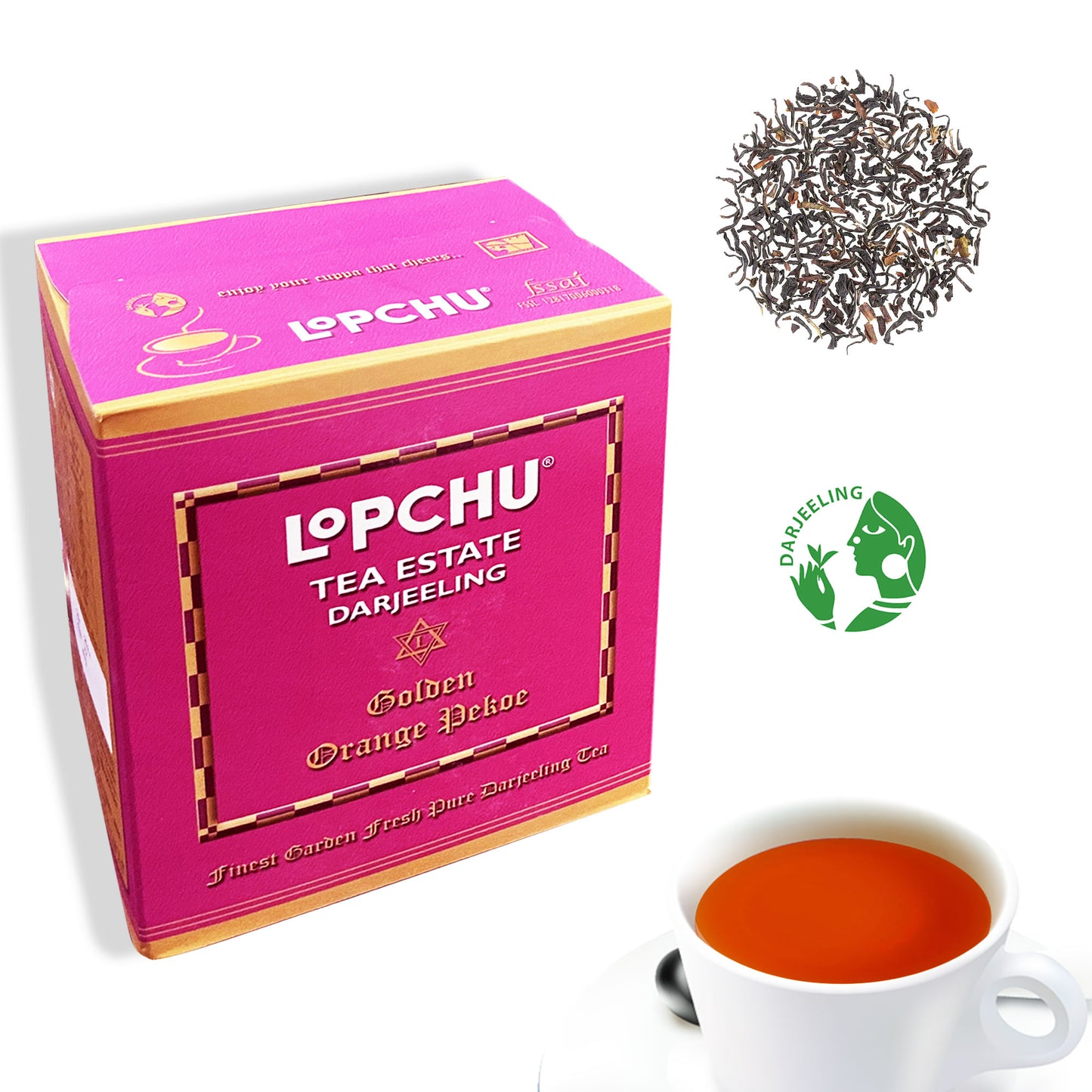 LoPCHU Flowery Golden Orange Pekoe Darjeeling Tea