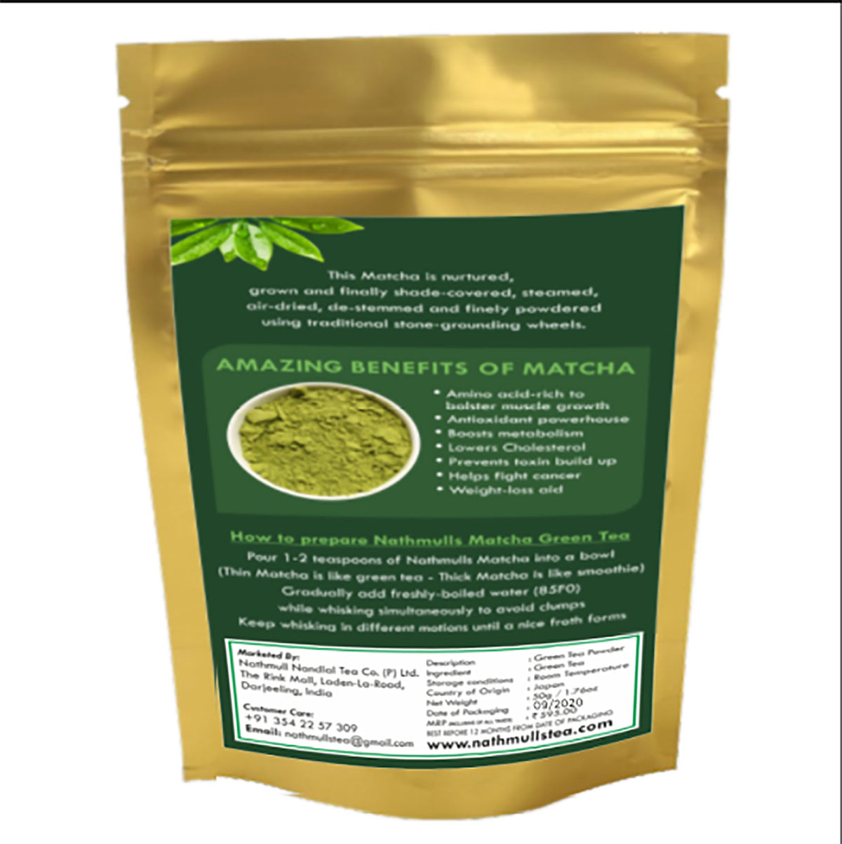 Matcha Green Tea Powder